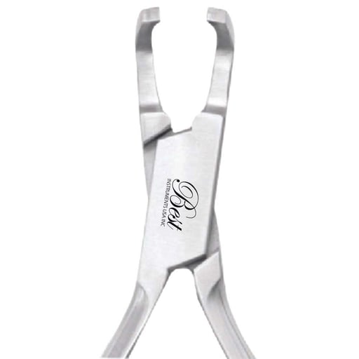 Best Instruments 1591 Bracket Removing Plier Curved Stainless Steel