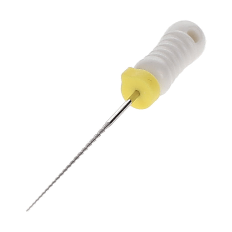 House Brand Dentistry 400468 HSB Hedstrom Endodontic Files Stainless Steel 25mm #15 White 6/Pk