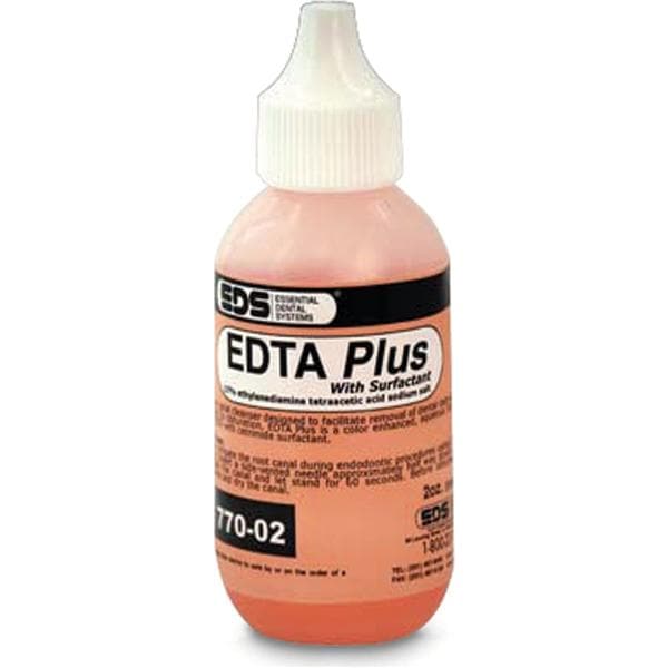 Essential Dental Systems 770-02 EDTA Plus Cleaner with Surfactant 2 Oz Bottle EXP Jul 2026