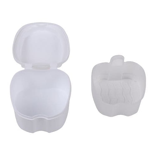 Plasdent DCH2000-1 Denture CareBath White With Rinsing Basket 12/Pk