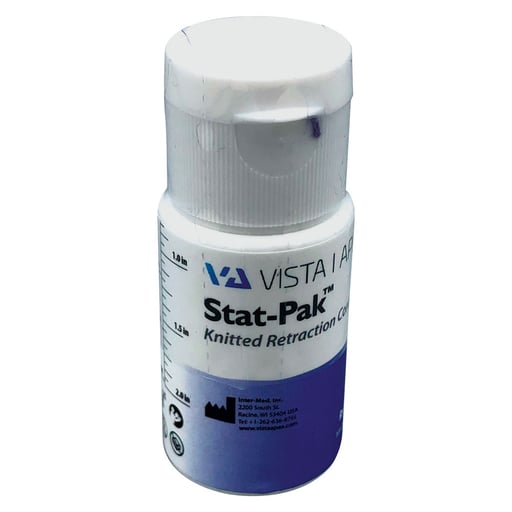 Vista Dental 302613 Stat-Pak Knitted Retraction Cord #0 Lavender 100