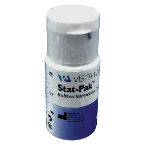 Vista Dental 302613 Stat-Pak Knitted Retraction Cord #0 Lavender 100"