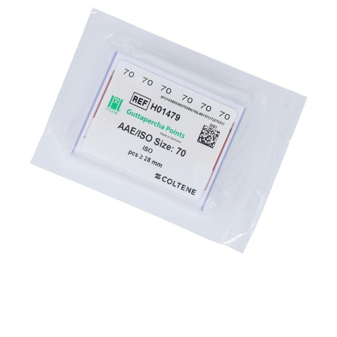 Coltene Whaledent H01479 Hygenic Gutta Percha Points #70 20/Pk