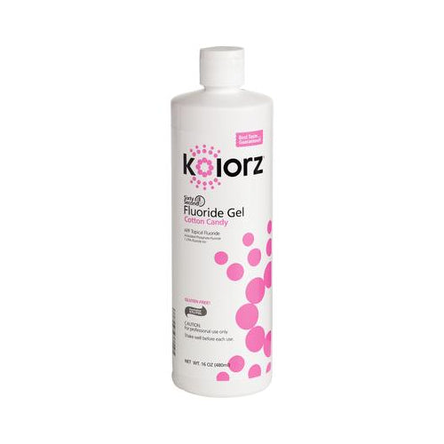 DMG 777303 Kolorz Dental Fluoride Gel Cotton Candy 16 Oz