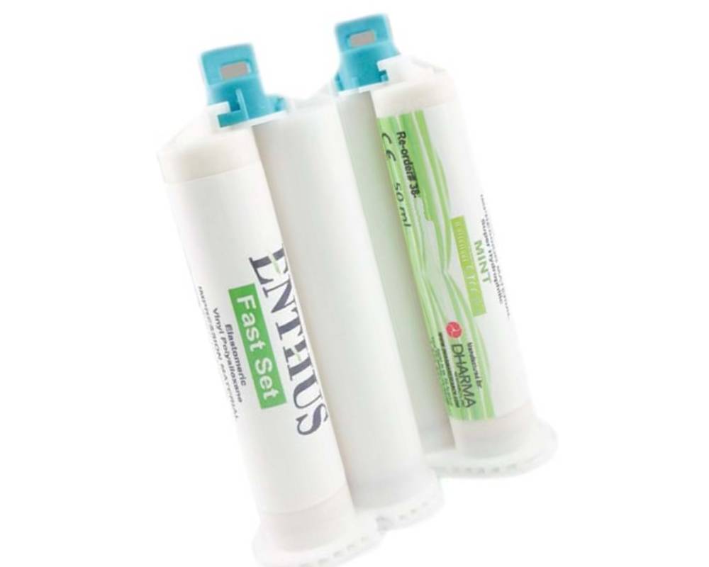 Dharma Research 38-00008 Enthus VPS Cartridges Medium Body Fast Set Spearmint 4/Pk 50mL