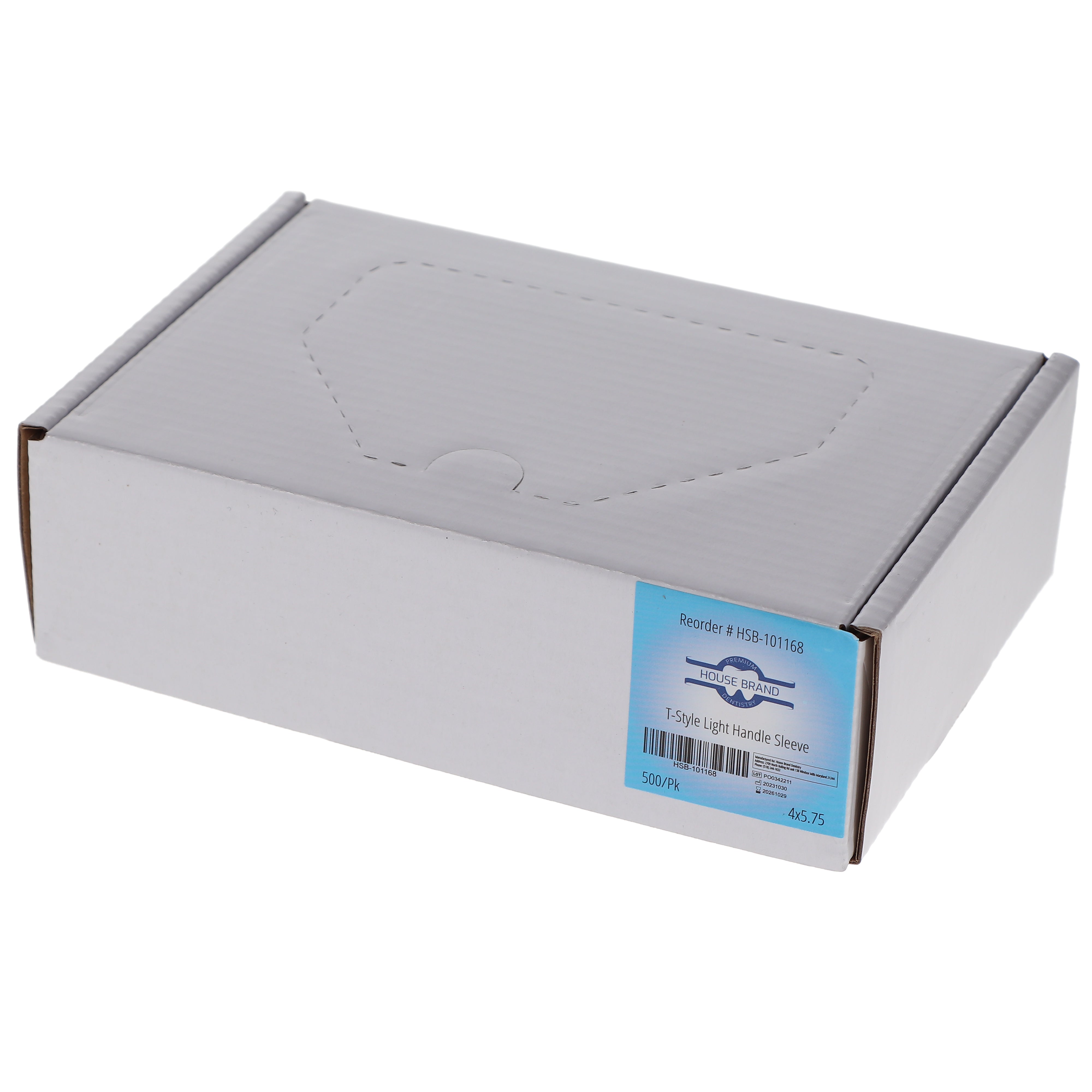 House Brand Dentistry 101168 HSB Light Handle Cover Sleeves For T-Style 4