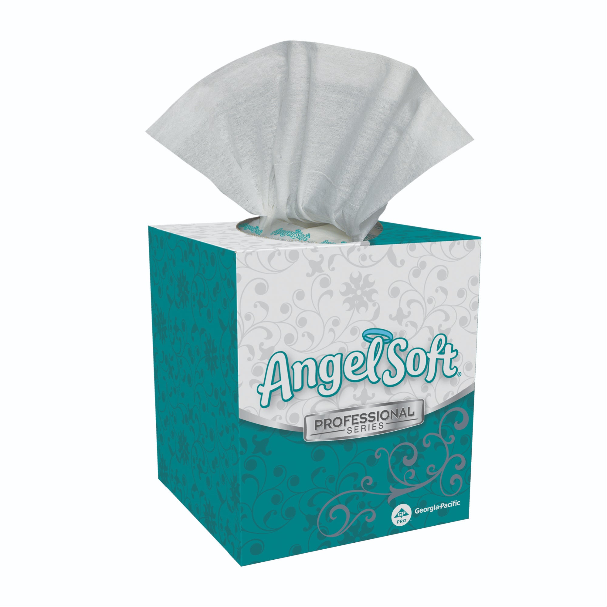 Georgia Pacific 46580 Premium Facial Tissue Cube Box White 8.4x7.5 96 sht/bx 36 Bx/Cs