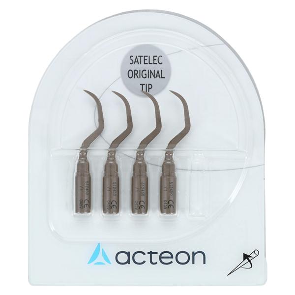 Acteon F00702 Perio Soft Carbon Tip Universal Curette Shape PH1 4/Pk