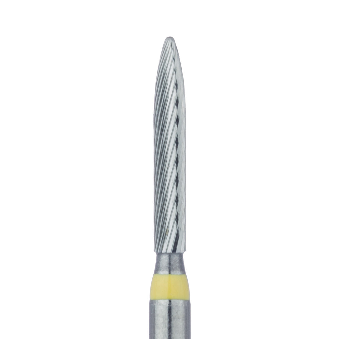 Meisinger HM48LF-012-FG Flame FG 1.2mm Extra Fine Trimming & Finishing Carbide Bur