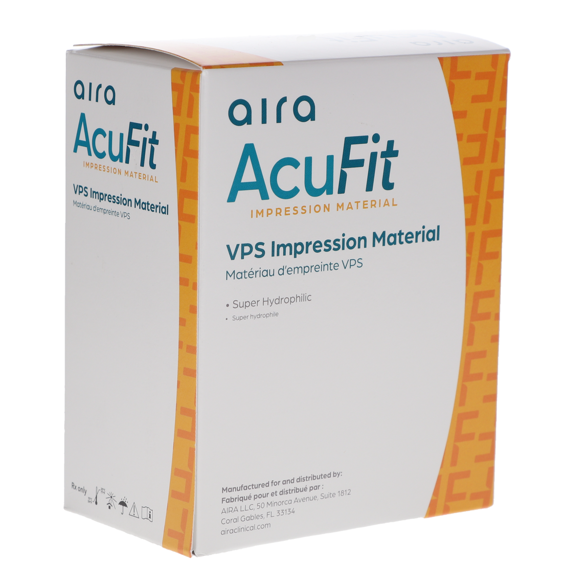 Aira 210120 AcuFit VPS Impression Material Heavy Body Fast Set 4/Pk
