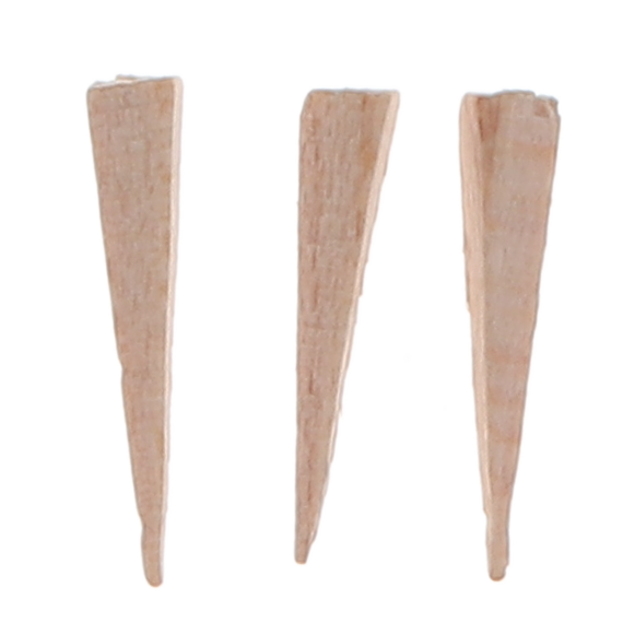 House Brand Dentistry 101248 HSB Dental Matrix Wood Wedges Triangular Small 500/Bx