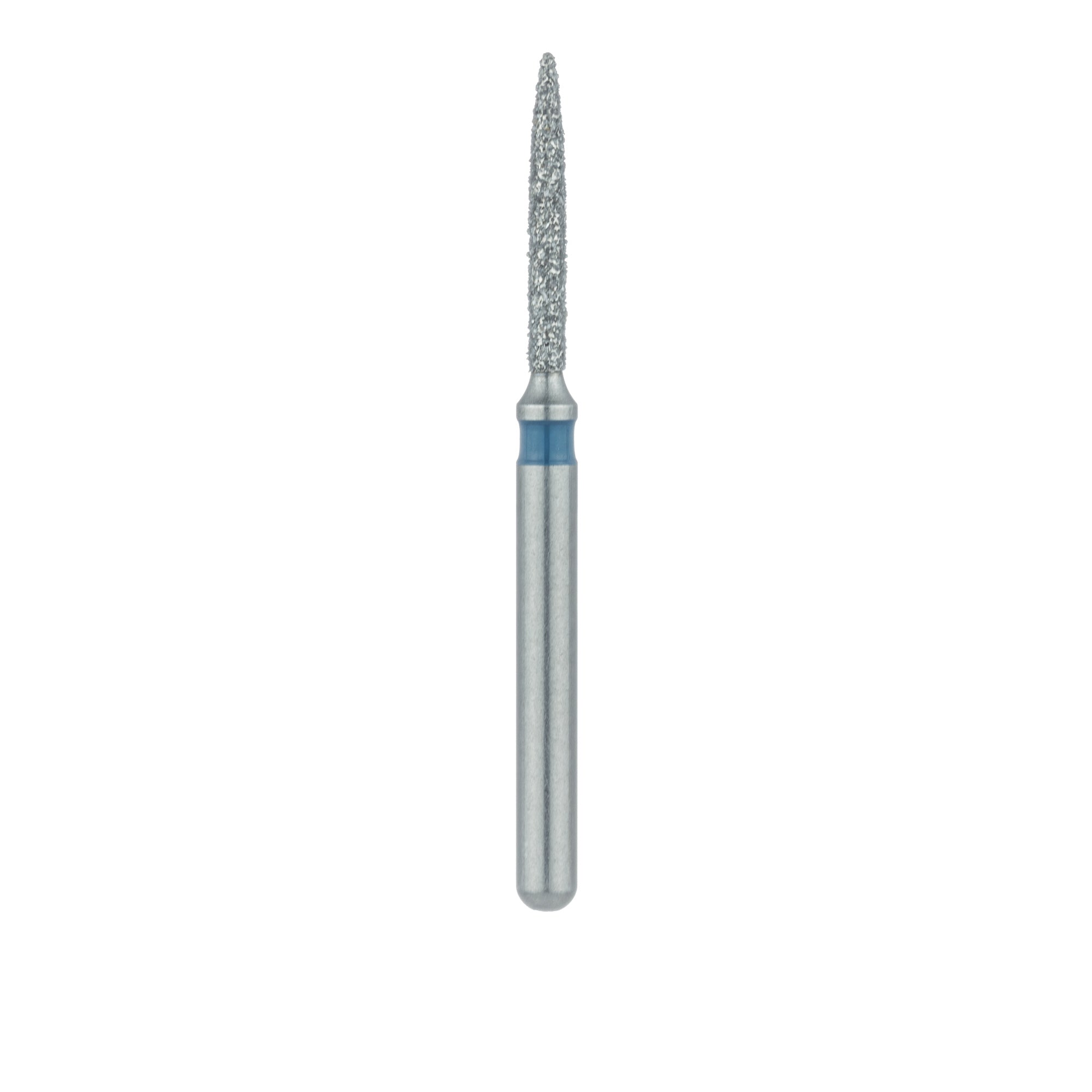 Meisinger 1510.8M FG Flame Shaped Medium Grit Sterile Diamond Burs 25/Pk