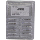 House Brand Dentistry 401519 HSB 369-023SC Football Super Coarse Grit Diamond Burs 10/Pk