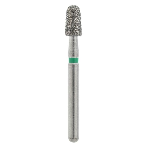 Premier Dental 2015470 Two Striper FG 785.4C Round End Taper Coarse Grit Diamond Burs 5/Pk