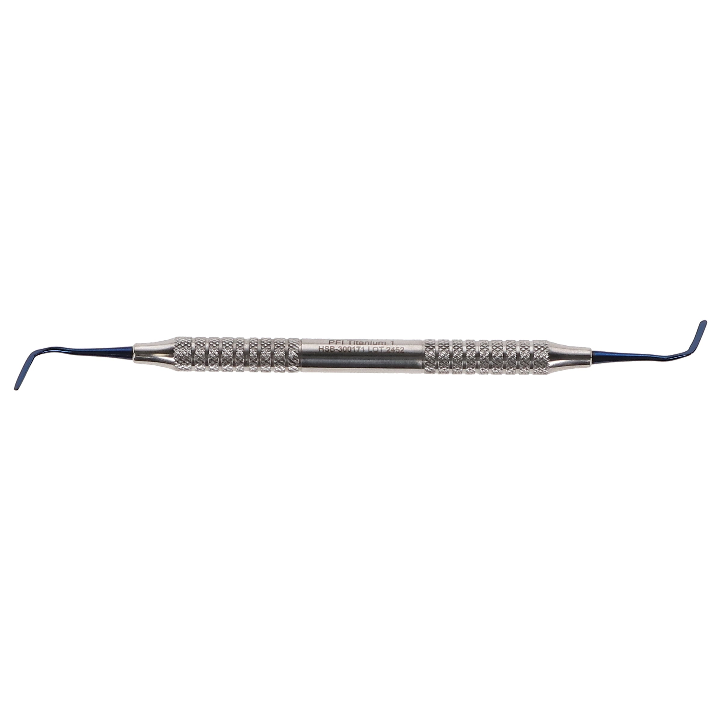 House Brand Dentistry 300171 HSB Double End #S1 PFI Plastic Filling Instrument Titanium Coated