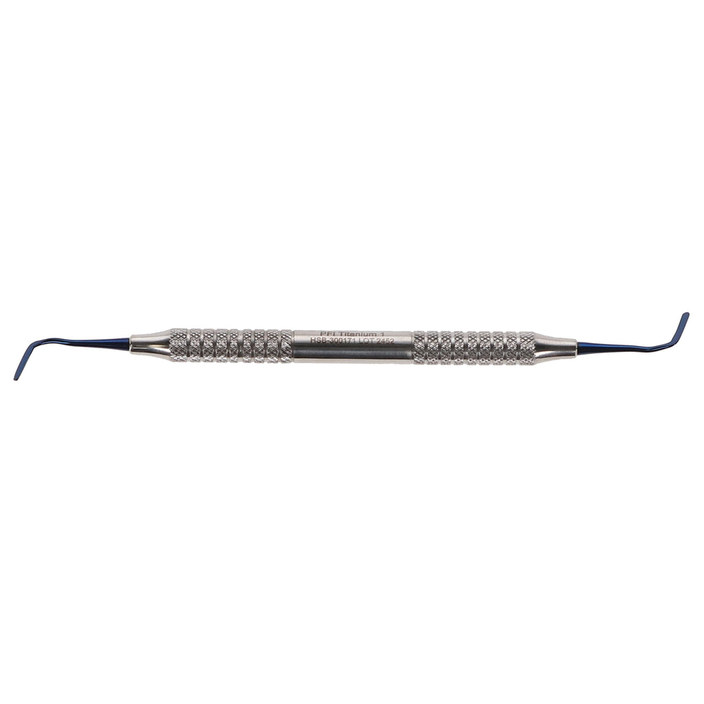 House Brand Dentistry 300171 HSB Double End #S1 PFI Plastic Filling Instrument Titanium Coated