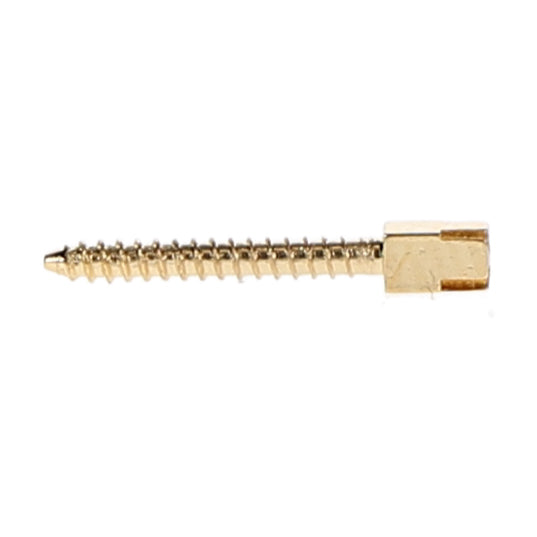 House Brand Dentistry 400011 HSB Gold Plated Screw Posts L2 #2 Long 11.8mm 12/Pk