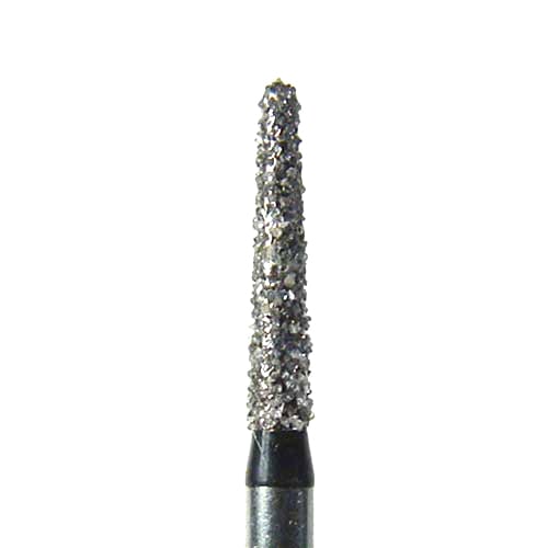 Spring Health S772.7SC-10PK FG Short Shank #S772.7 Round End Taper Super Coarse Grit Diamond Burs 10/Pk