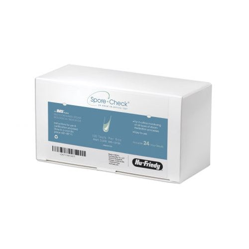 Hu-Friedy IMS-1373H SporeCheck In-Office Spore Test Biological Indicators 100/Pk