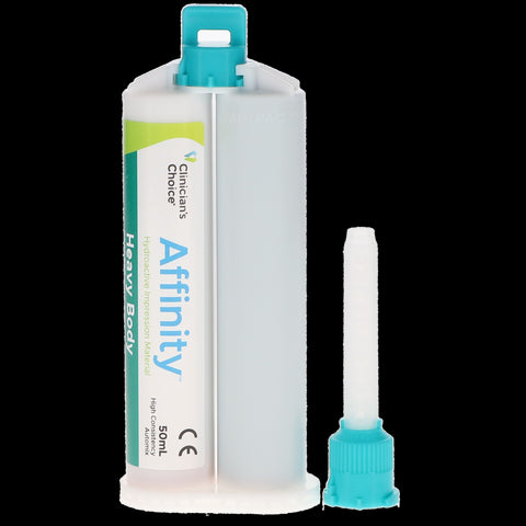 Clinicians Choice 023405 Affinity Hydroactive Impression Material Heavy Body Fast Set 50ml EXP Apr 2025