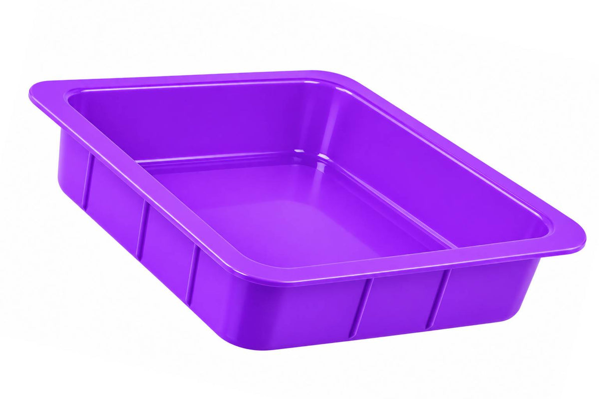 Plasdent 500TBS-10N Dental Operation Tub Neon Purple 9-3/8