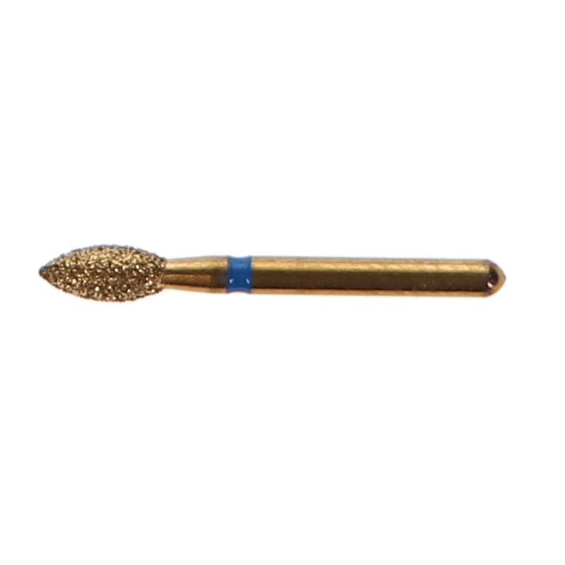House Brand Dentistry 401941 HSB FG 368-023M Precision Zirconia Football Medium Grit Diamond Burs 5/Pk
