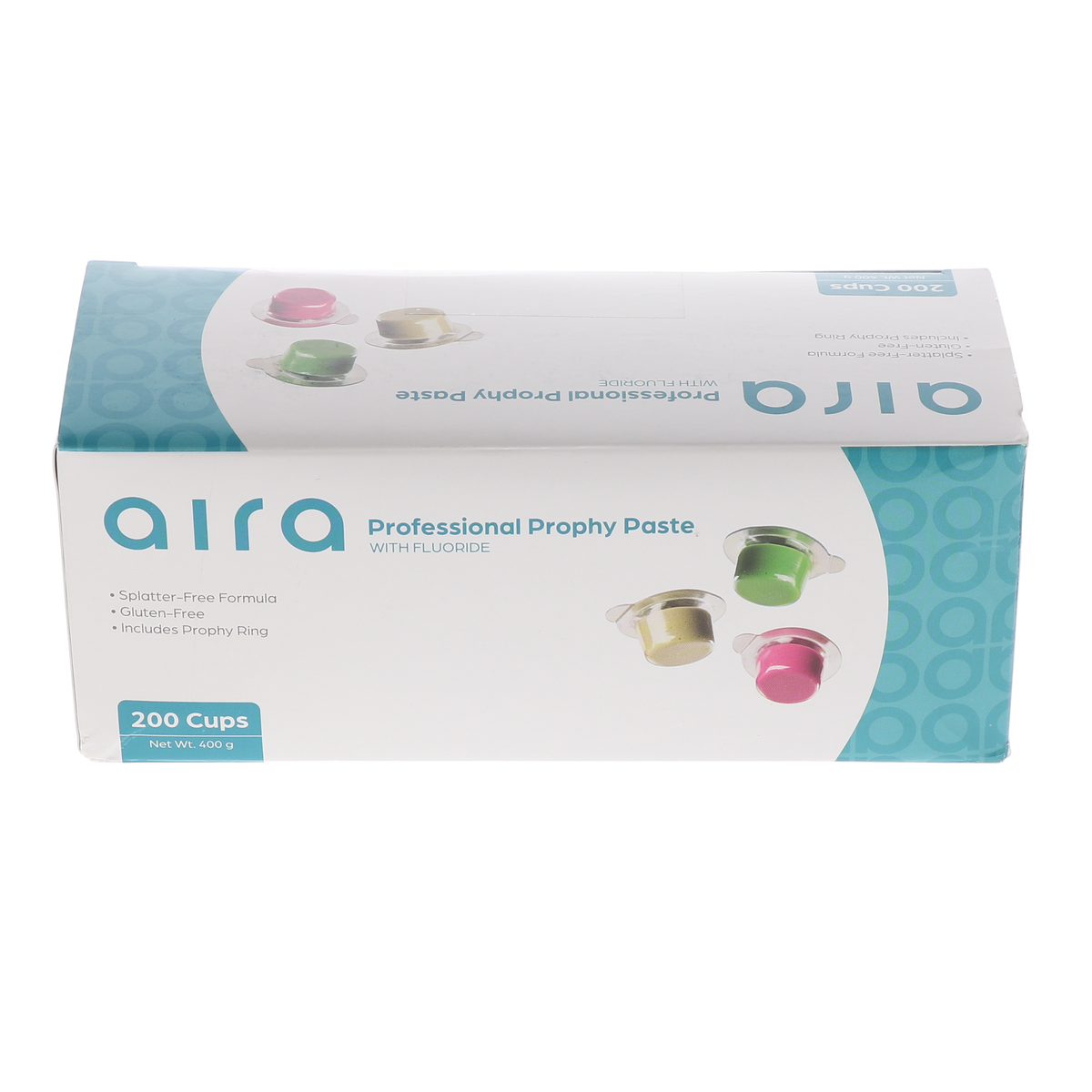 Aira 102014 Dental Prophy Paste Cups Cherry Coarse Grit 200/Bx