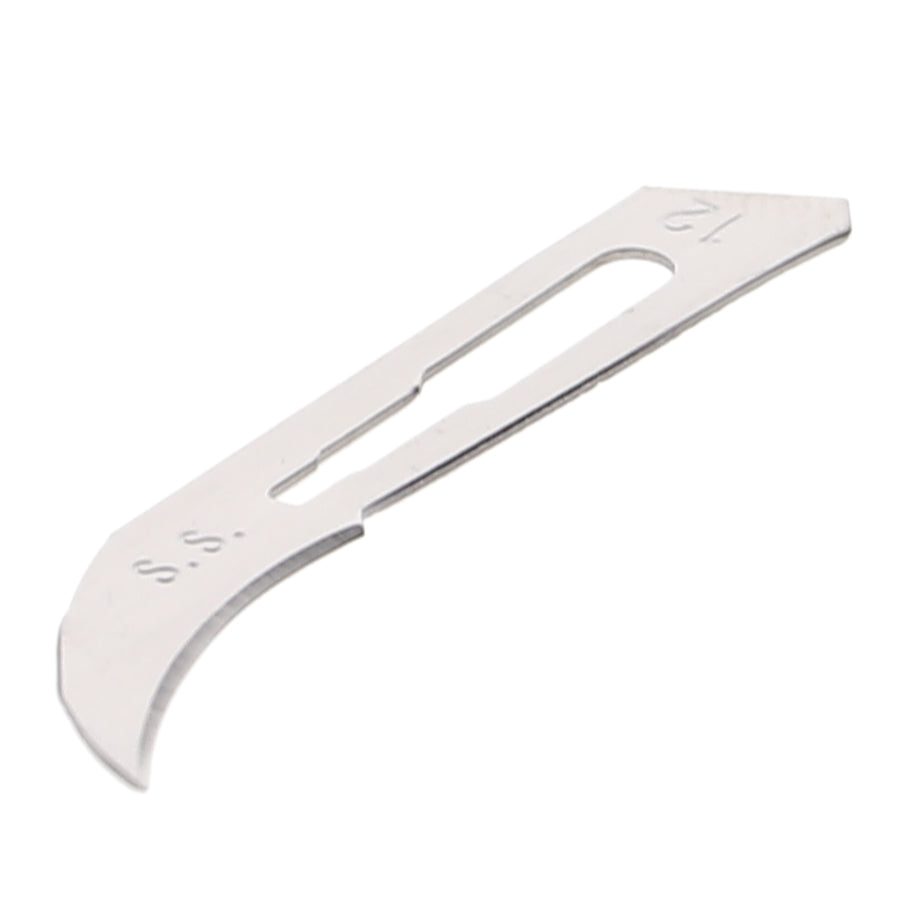 House Brand Dentistry 103197 HSB Surgical Scalpel Blades #12 Sterile Stainless Steel 10/Bx