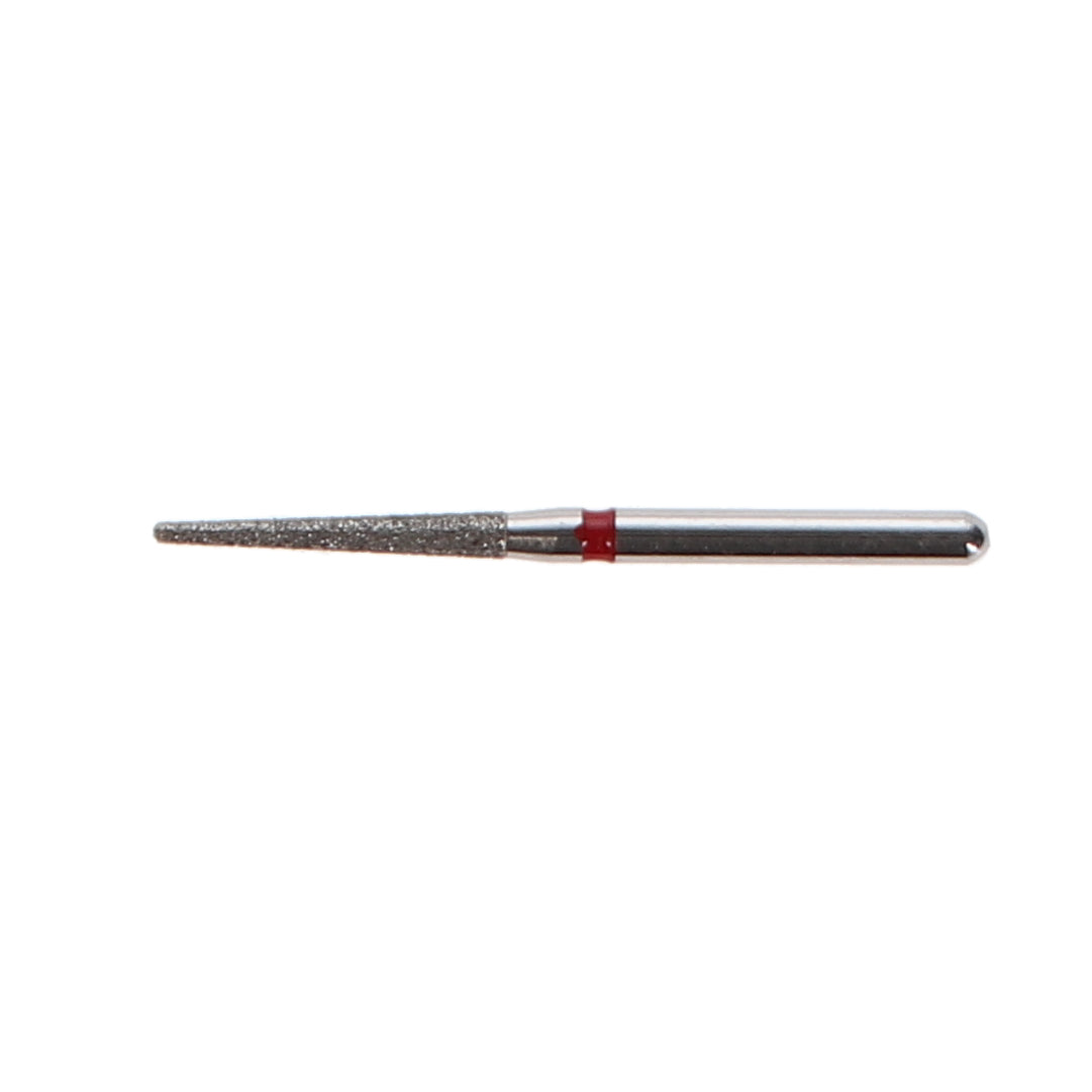House Brand Dentistry 401856 HSB FG 850-014F Round End Taper Fine Grit Diamond Burs 10/Pk