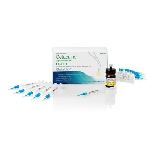 Cetylite 0225 Cetacaine Topical Liquid Chairside Kit 11gm Replaces CET-0218