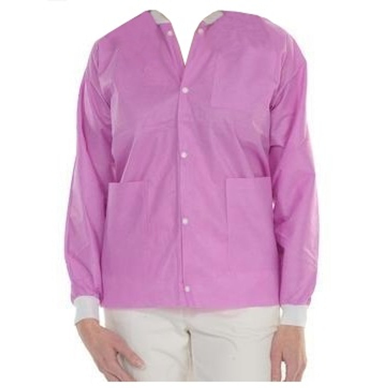 ValuMax 3630LVXL ExtraSafe Lab Jackets Lavender Extra Large 10/Pk