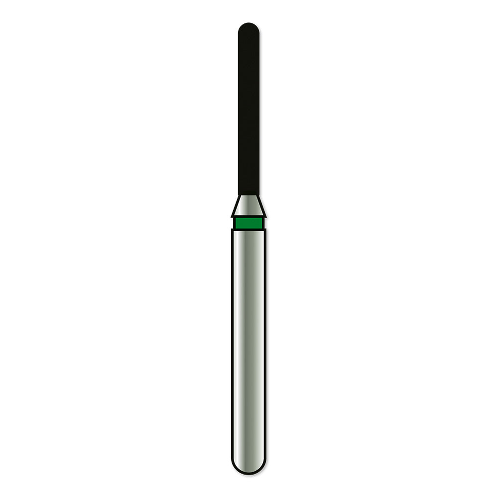 Coltene Whaledent X881C009 Alpen x1 FG #881.009 Round End Cylinder Coarse Grit Diamond Burs 25/Pk