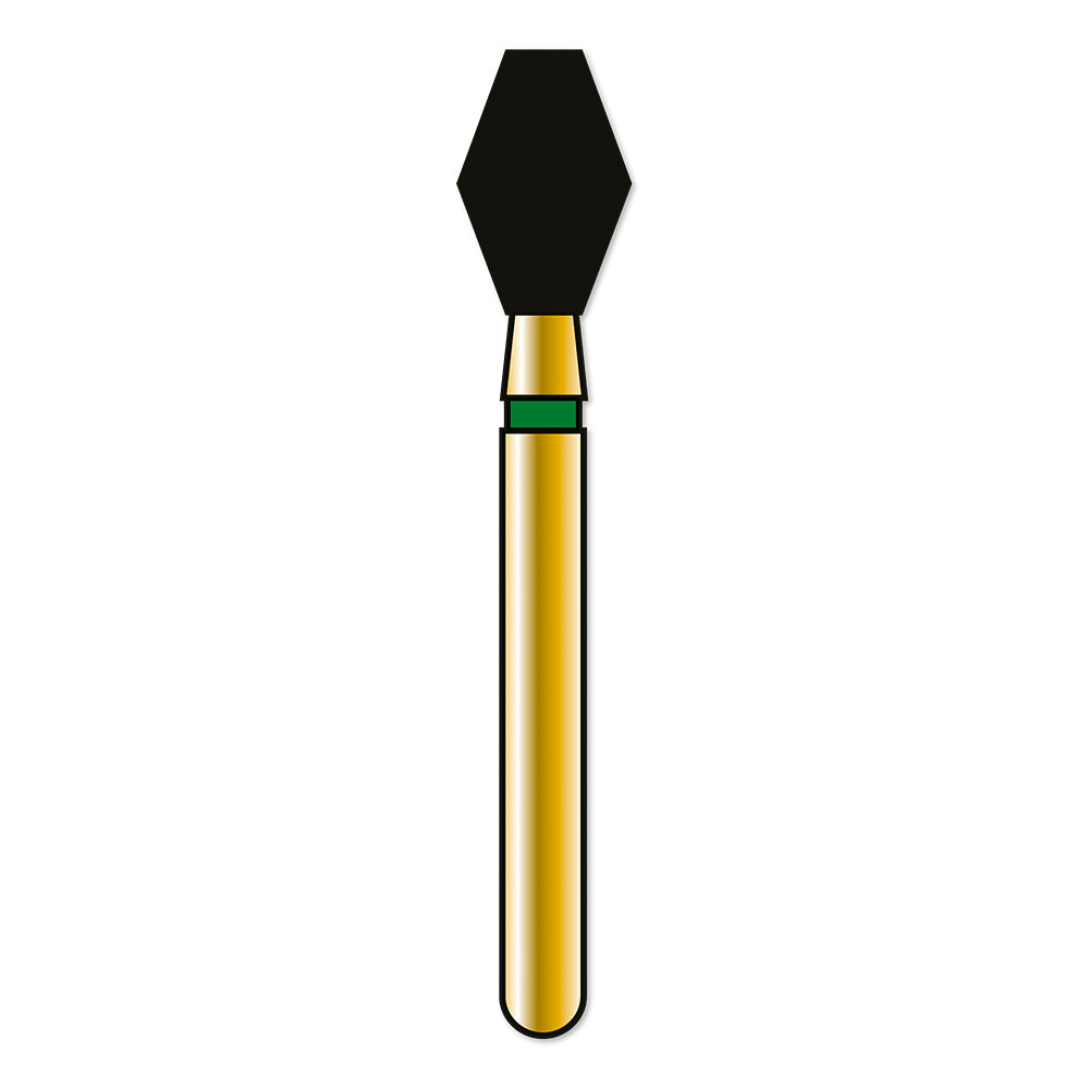 Coltene Whaledent R811C031FG Alpen FG Occlusal Barrel Coarse Grit Diamond Burs 5/Pk