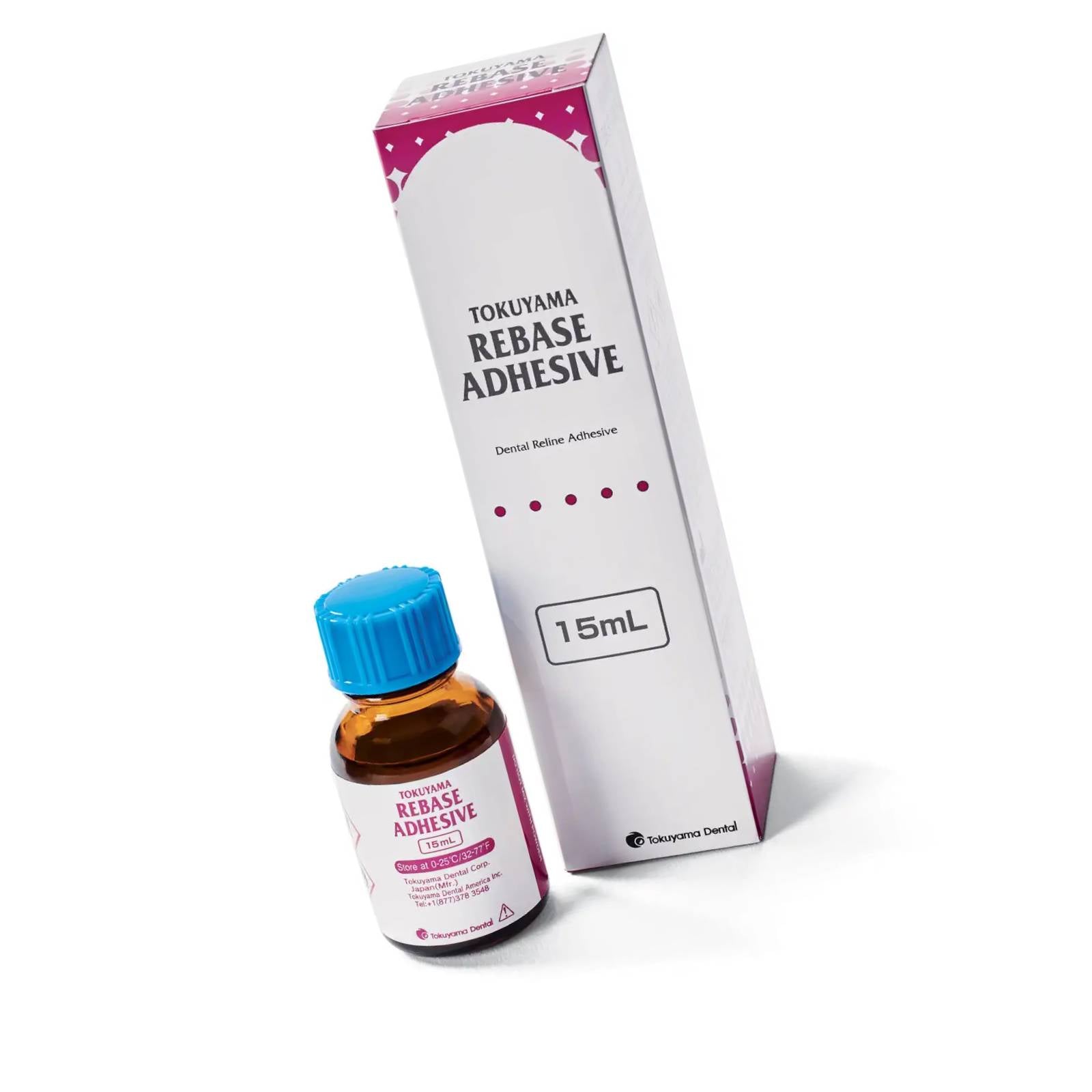 Tokuyama 20663 Rebase Hard Denture Reline Material Adhesive 15mL