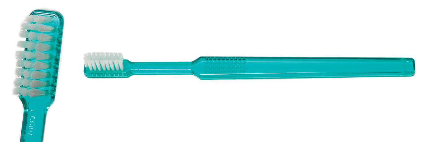 Quala Q10010 Premium Toothbrushes Junior Straight Brush Handle 72/Pk