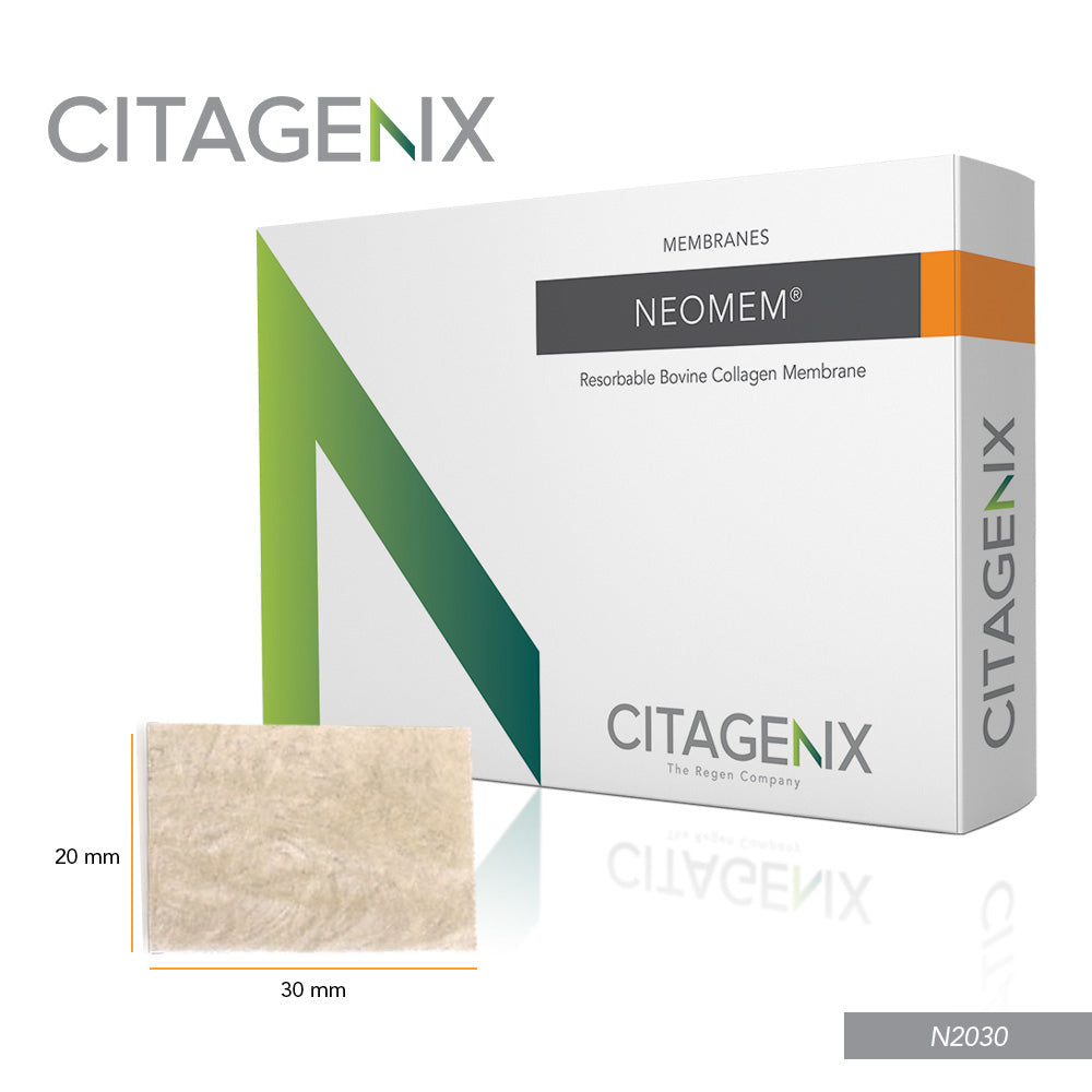 Citagenix N2030 Membrane Bovine Collagen Neomem 20x30mm Resorbable