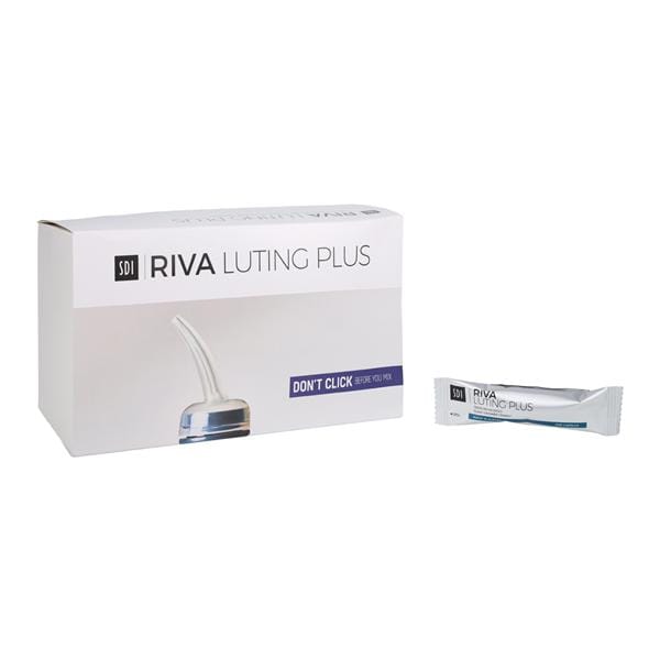 SDI 8651008 Riva Luting Plus Mini Syringe Capsules Cement Universal Kit 50/Pk EXP Apr 2026