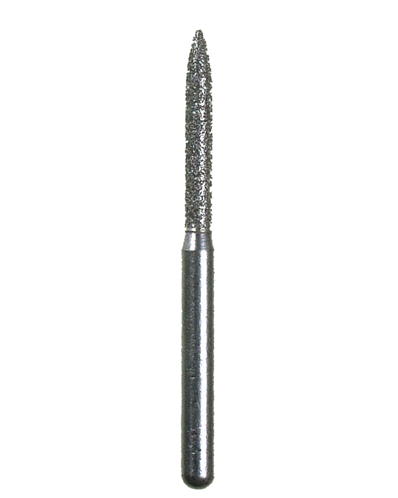 Spring Health 265.8C-25PK FG #265.8 Flame Shaped Coarse Grit Diamond Burs 25/Pk
