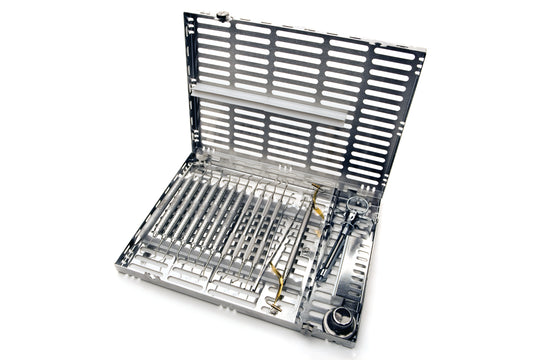 Hu-Friedy IM5102 IMS Signature Sterilization Cassette Small 10 Instrument White