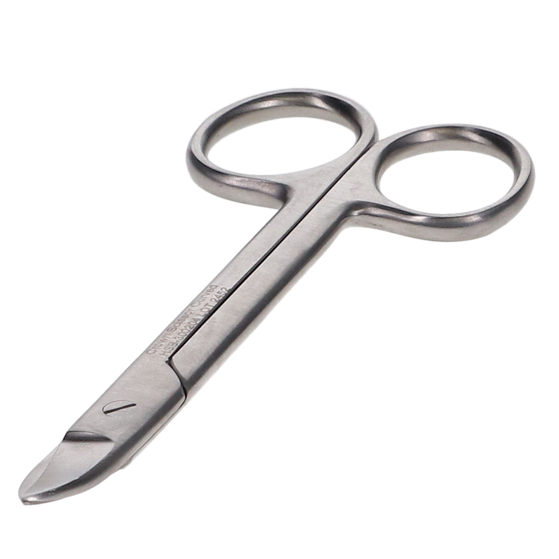 House Brand Dentistry 300204 HSB Dental Crown Scissors 4.5'' Curved