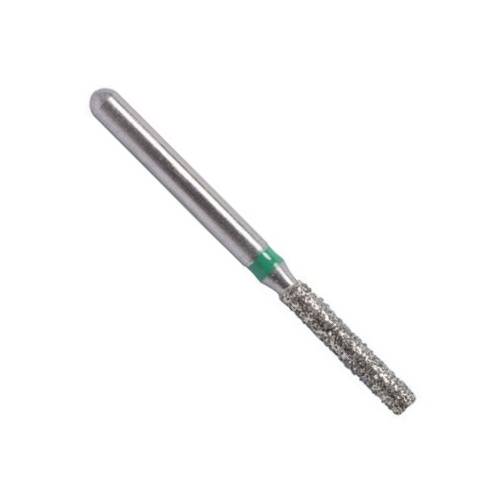 Coltene Whaledent R836RC012FG Alpen FG #836R-012 Modified Shoulder Cylinder Coarse Grit Diamond Burs 5/Pk