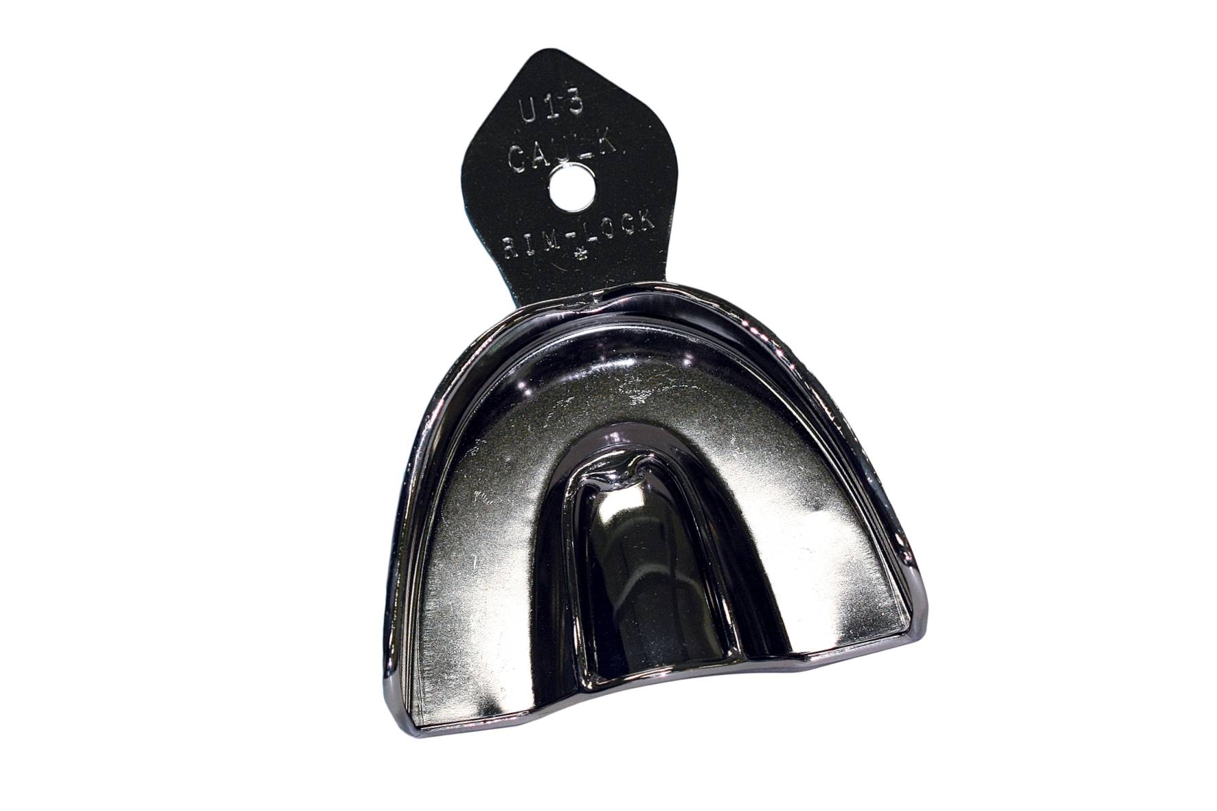 Dentsply Sirona 661697 Rim Lock Dental Impression Trays Regular Metal 10/Pk
