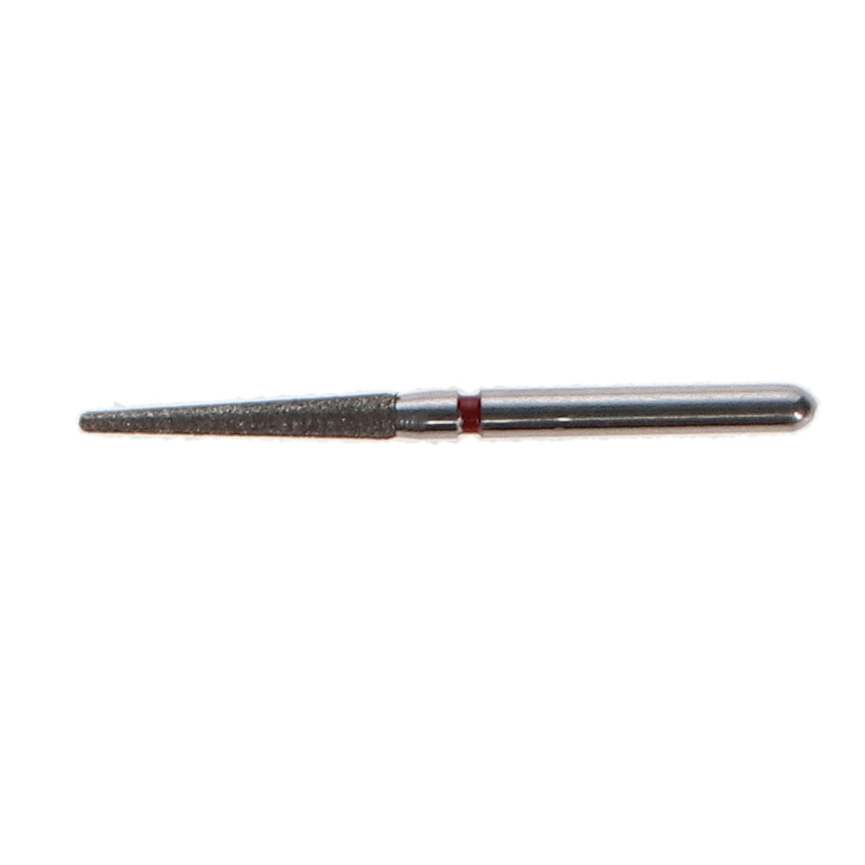 House Brand Dentistry 401645 HSB FG 850-016F Round End Taper Fine Grit Diamond Burs 10/Pk