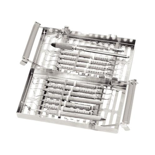 Hu-Friedy IM9141 IMS Sterilization Cassette Two-Tier 14 Instrument Gray