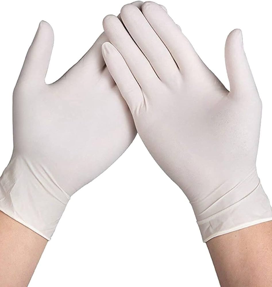 Microflex CFG-900-S ComfortGrip PF Latex Gloves Small 100/Bx