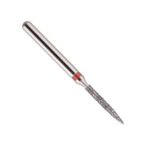 Premier Dental P862010F Priva FG #862.010 Flame Fine Grit Diamond Burs Red 5/Pk