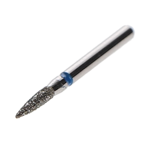 House Brand Dentistry 401887 HSB FG 861-014M Flame Medium Grit Diamond Burs 10/Pk