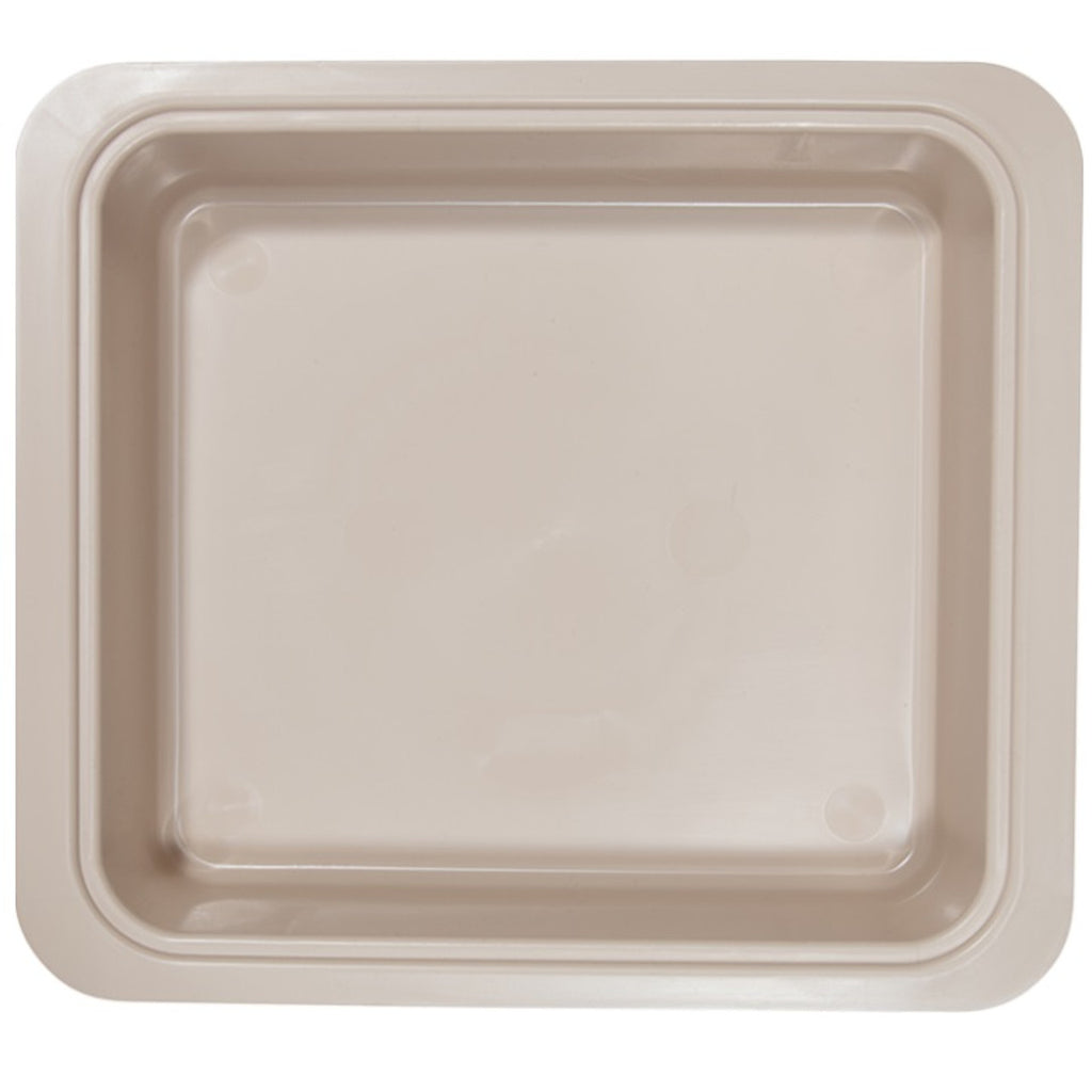 Zirc Dental 20Z463G Procedure Tub Only Beige 12.25" X 10-7/8" X 2.75"