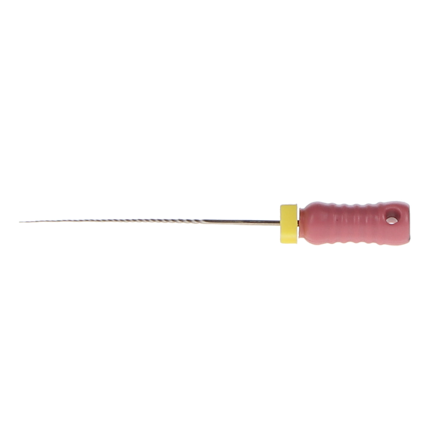 House Brand Dentistry 400117 HSB Endodontic K-Files 25mm #06 Pink Stainless Steel 6/Pk