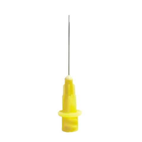 Vista Dental 314527 Secure-Lock Appli-Vac 1" Bendable Tips 27 Gauge Yellow 80/Pk